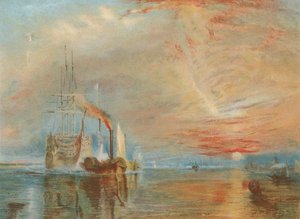 The Old Temeraire Tugged to Her Last Berth